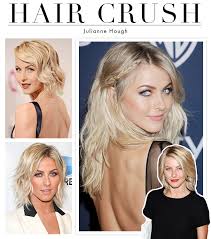 Julianne hough is known for her platinum blonde hair, baby blue eyes, and spunky personality—but as of yesterday, one of those things no longer describes hough shared a picture on her instagram revealing a brand new red 'do with a caption stating that she's always felt more like a redhead. The Secret To Julianne Hough S Textured Hair Stylecaster