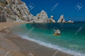 Via carducci, 9 62010 appignano mc (sede legale) Due Sorelle Beach Riviera Del Conero Numana Marche Ancona Adriatic Stock Photo Picture And Royalty Free Image Image 86023817