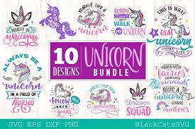 The Unicorn Pack Graphic By Sssilent Rage Creative Fabrica Unicorn Svg Svg Design Svg