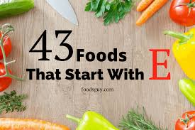 This term is most often used when referring to meats, but it also applies to fruits and . 43 Foods That Start With E Foods Guy