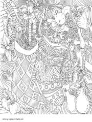 Collection of free coloring pages disney christmas (47) my little pony christmas colouring pages cool christmas coloring page 45 Free Christmas Coloring Pages For Adults 2017
