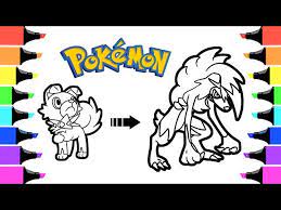 Maybe you would like to learn more about one of these? Pokemon Coloring Pages Midnight Lycanroc Evolution Youtube