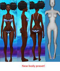 Mods and cc for the sims 4 for a more comprehensive guide that details everything you need to know about the sims 4 mods and custom. Fammen Body Preset Glorianasims4 On Patreon Sims 4 Body Mods Sims 4 Black Hair Sims 4 Afro Hair