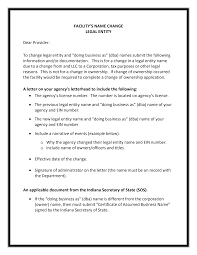 Statement of change of registered office and/or registered agent. Https Www In Gov Isdh Files Facilitys Name Change Pdf