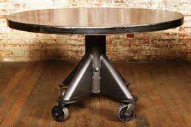 Cast Iron Industrial Round Table Bases Google Search Metal Table Table Table Base
