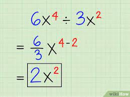 When you divide fractions with variables, you can use the same idea as dividing numbers: How To Divide Exponents 7 Steps With Pictures Wikihow