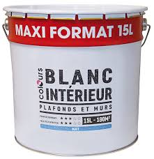Et peindre un mur au rouleau, c'est facile à condition de connaître les gestes essentiels et quelques petites astuces de peintre. Peinture Interieure Plafonds Et Murs Colours Blanc Mat 15 L Castorama