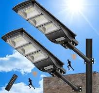 Lovus 2Pack 3600W Solar LED Street Lights, IP65 Waterproof Outdoor Solar  Motion Sensor Flood Security Lights Dusk to Dawn for Parking Lot, Home, ...