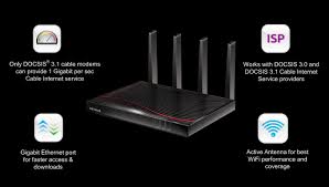 That one you linked to is just a docsis 3.1 cable modem with voice. Netgear Launches Nighthawk X4s Ac3200 Docsis 3 1 Cable Modem Router