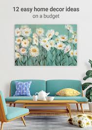 Home decor hacks that save you a lot of time and energy while looking absolutely professional. 12 Easy Home Decor Ideas On A Budget Wall Art Prints