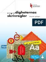 Reglerna publiceras enbart på www.kemivarldenbiotech.se skrivregler Myndigheternas Skrivregler