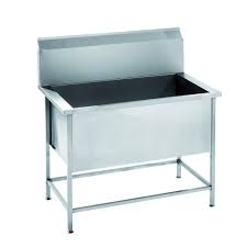 The sink includes a premium stainless steel strainer and models are available with 1, 3 or 4 holes in the sink deck/ledge. Stainless Steel Utility Sink With Legs Ideas On Foter