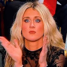 Riley Gaines. A college swimmer.