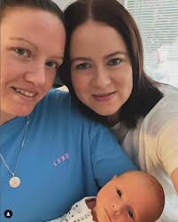 Hunter Bailey Jackson-Livingstone 🖤🤍 Congratulations to @stacey_livo and  partner Sarah