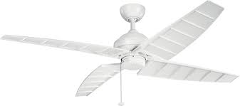 Get 5% in rewards with club o! Kichler 300250mwh Surrey Contemporary Matte White Outdoor 60 Ceiling Fan Kic 300250mwh