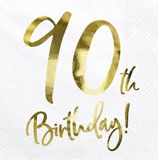 Dekoartikel sind beispielsweise tolle girlanden geburtstag, die ihre feier mitunter unvergesslich macht. Partydekoration Zum 90 Geburtstag Party De