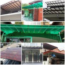 Solid polycarbonate awning untuk rumah kediaman. Grill Rumah Murah Area Johor Posts Facebook