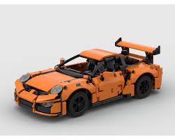 Mini Porsche911 Gt3 Rs In 2020 Gt3 Rs Gt3 Lego Technic
