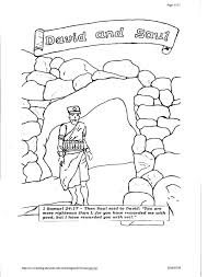 In coming weeks, we're presenting a series of lessons on heroines in the bible.the bible tells us of many great women who were full of faith, courage, and conviction. David And Saul Kids Bible Study On Courage Respect And Peer Coloring Home