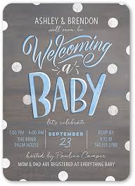 In fact, simple invitations comprised of shapes and text can be just as striking. Amazing Type Boy 5x7 Baby Shower Invitation Cards Shutterfly