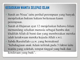 ` kedudukan wanita dalam hukum negara. Hak Dan Kedudukan Wanita Dalam Keluarga Berdasarkan Hukum Islam Ppt