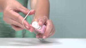 May 03, 2016 · wrap the tape around the cap of the nail polish once, twist it so the sticky side is now facing outward, and then continue wrapping until it's all wound around the brush holder (it should make. How To Open A Stuck Bottle Of Nail Polish Real Simple Youtube