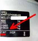 The ford fiesta is a supermini marketed by ford since 1976 over seven generations. Opel Gm Farbcode Auto Ersatzteile Informationen