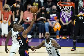 Jul 07, 2021 · milwaukee bucks vs phoenix suns jul 6, 2021 player box scores including video and shot charts Nba Finals Chris Paul Carries Suns Past Bucks In Opener Los Angeles Times