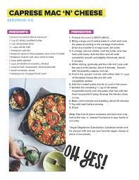 Tasty Backtoschoolmealplan Recipe Capresemac Pdf Shared Files Acrobat Com Meatless Main Dishes Cheese Serving Recipes