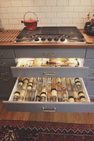 We have a large variety of bathroom cabinets with many accessories allowing you to organise everything. My Ikea Bodbyn Grey Kitchen Karlby Walnut Countertops Alphabetized Lighted Spice Drawers Matte White Sub Kitchen Inspirations Kitchen Remodel Kitchen Layout