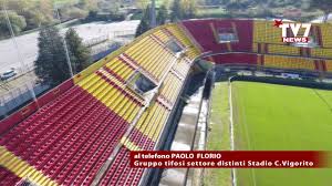 Association football stadium in italy. Contest Fotografico Organizzato Dal Settore Distinti Del Ciro Vigorito Youtube