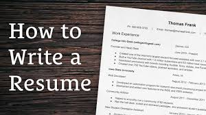 A student cv or a cv for someone who is 'lite' on experience can be a big challenge. 8 Tips For Writing A Winning Resume Youtube