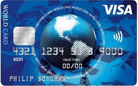 Card information is provided by third parties. Wie Funktioniert Eine Kreditkarte Visa World Card