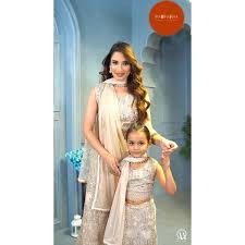 Kids Lehenga Mirror Work