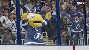 Over the edge thunder bug tampabay lighting mascot. Nhl 16 Tampa Bay Lightning Mascot Thunderbug Featured In Game