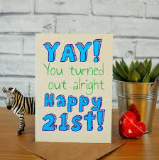 Birthday Gift For Son Turning 21 Funny 21st Birthday Cards For Him 21st Birthday Gifts 21st Etsy 21st Birthday Cards 21st Birthday Gifts Birthday Cards For Him
