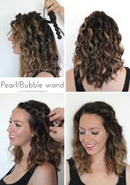 Quick And Easy Braided Hairstyle With Pearl Bubble Curling Wand This Quick Infographic And Tutorial Will Wand Hairstyles Wand Curls Braided Hairstyles Easy