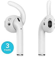 Amazon Com Earbuddyz 2 0 Ear Hooks And Covers Accessories Compatible With Apple Airpods 1 Airpods 2 Or Earpods Headphone Earbuds Headphones Iphone Earphones
