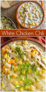 White Chicken Chili Recipe Cheddar Cheese Recipes Food Recipes