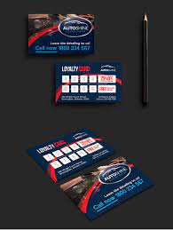Free Car Wash Templates For Photoshop Illustrator Loyalty Card Template Free Business Card Templates Loyalty Card Design
