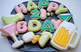 21st Birthday Cookie Cake Ideas Pin On Crumbs Custom Cookies