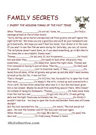тексты для чтения на английском языке в Present Simple Past Simple Inglese Grammatica Esercizi