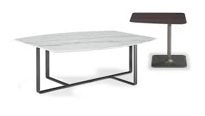 The living room isn't complete without a modern coffee table. Tempo Natuzzi Italia