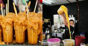 Teh halia, teh tarik flavoured with ginger. Kini Anda Boleh Cuba Teh Tarik Madu Asli Yang Memang Da Bomb Di Kl Jom Serbu
