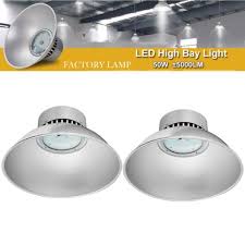 2x 50w Led High Bay Light Industrial Factory Lamp Warehouse Roof Shed Lighting Ebay Link High Bay Lighting Industrial Factory Lamp