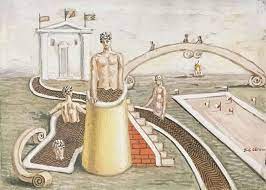 Thunderstruck Giorgio De Chirico Italian 1888 1978 I Bagni De Chirico Modern Contemporary Contemporary