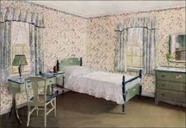 A vintage tablecloth, quilt, or wallpaper; 1920s Home Decor Ideas