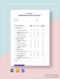 Free checklist templates for excel. Free 23 Sample Audit Checklist Templates In Pdf Ms Word Pages Google Docs Free Premium Templates