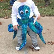 Octopus Costume Pattern For Toddlers And Preschoolers 2 4 Etsy Octopus Costume Costume Patterns Squid Costume