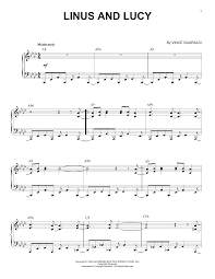 Linus and lucy sheet music peanuts theme in pdf & mp3. Vince Guaraldi Linus And Lucy Piano Sheet Music Notes Download Printable Pdf Jazz Score